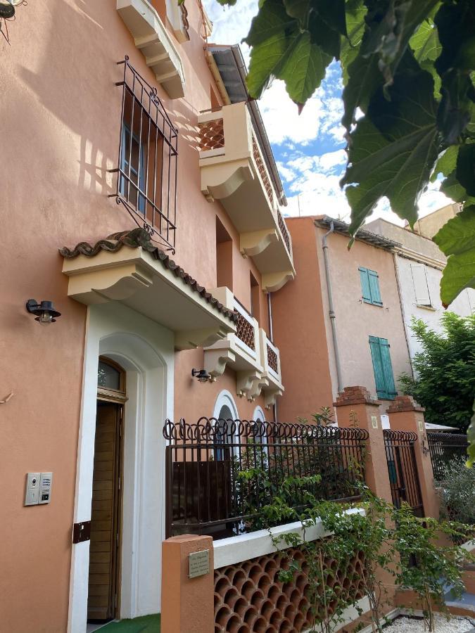 «La Calade » Villa Les Glycines 科利尤尔 外观 照片